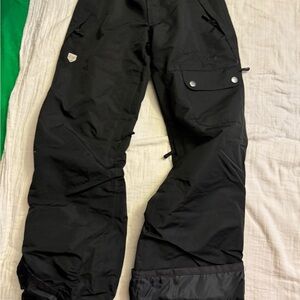 Liquido Black Cargo Pants snowboard snowboarding